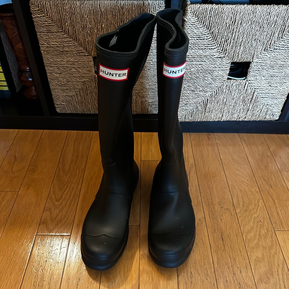 Original tall Hunter rain boot in black size EU 40/41